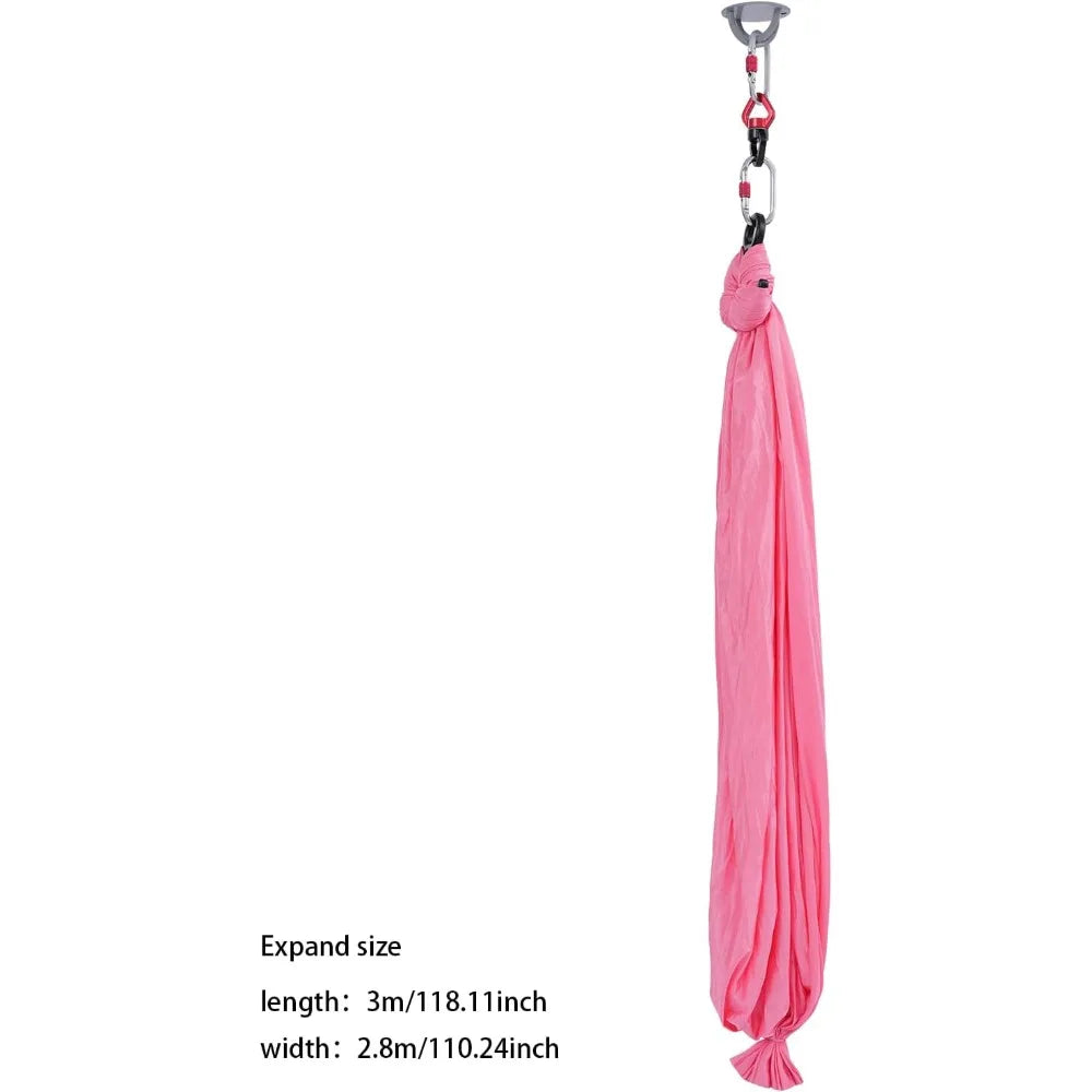 Hign Concerned Aerial Silks Yoga Swing Set For Home