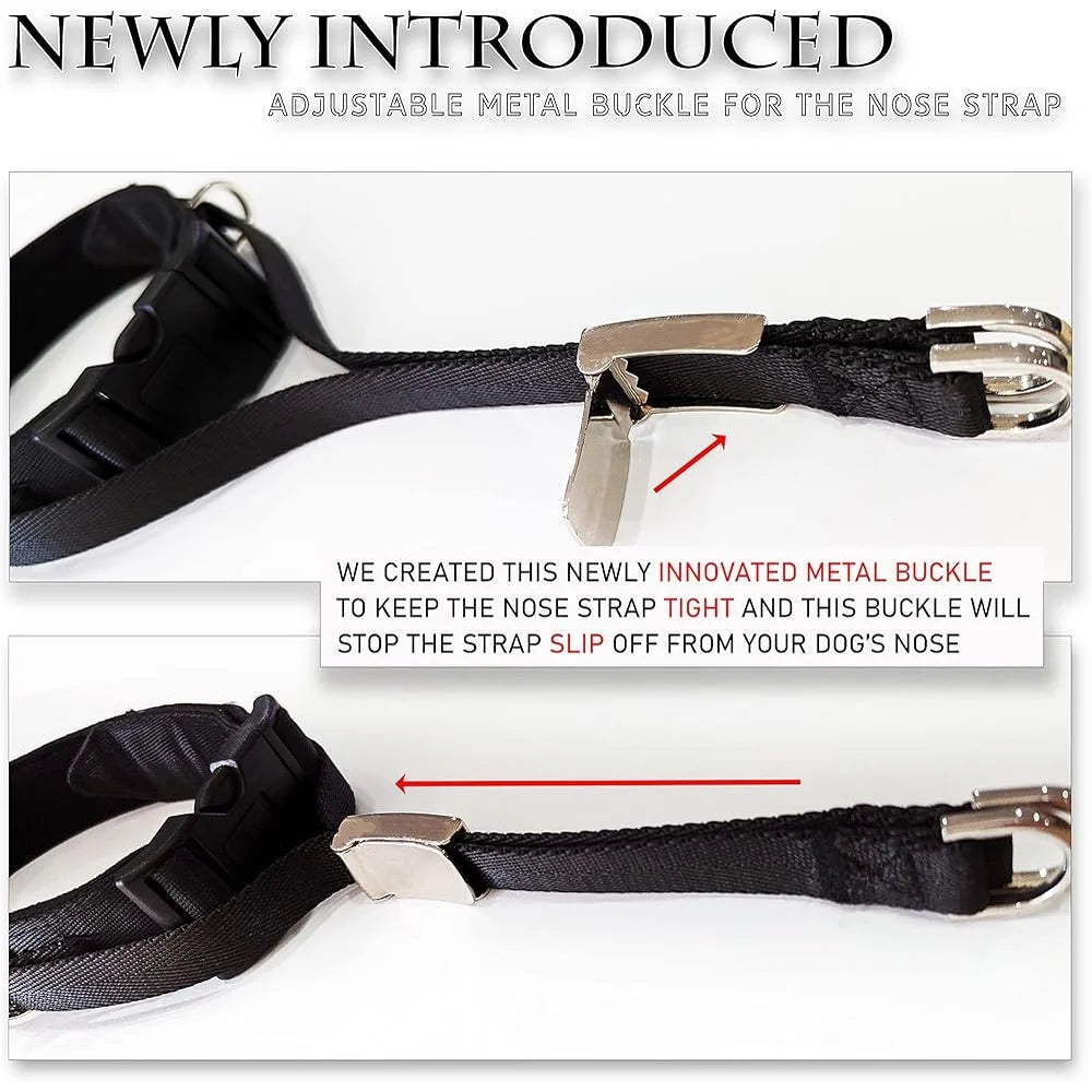 Gentle No Pull Dog Headcollar for Comfortable Training Control