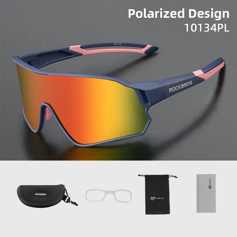ROCKBROS Polarized UV400 Sports Sunglasses For Cycling