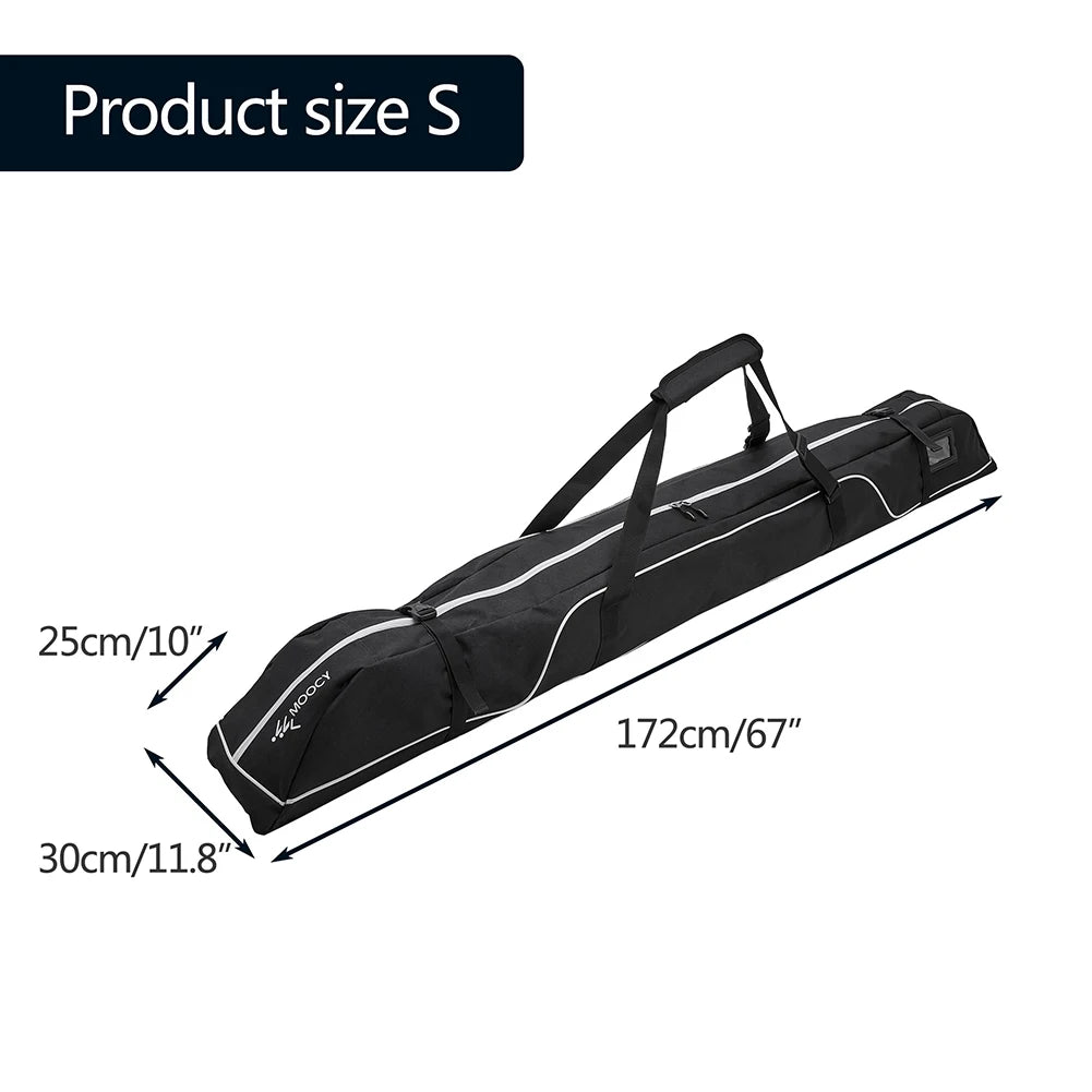Alloet Ski Bag Adjustable Ski And Snowboard Travel Bag