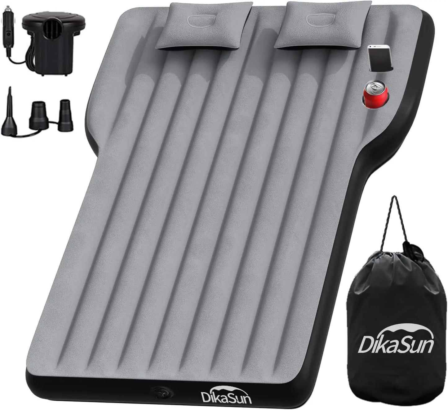 YTYIN Inflatable Camping Mattress With Built In Cup Holders