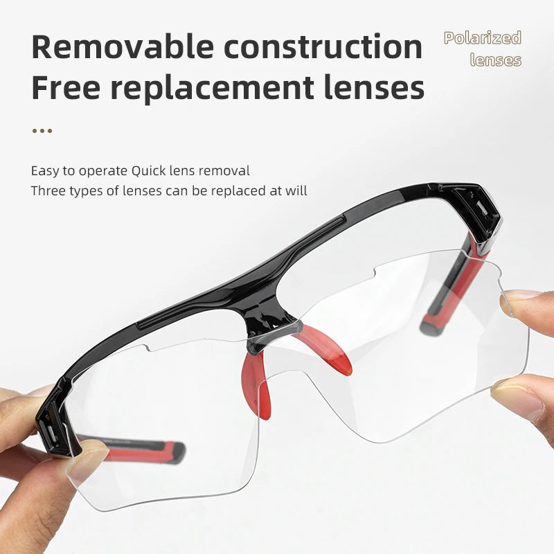 ROCKBROS Polarized Adjustable Cycling Sunglasses For Sport