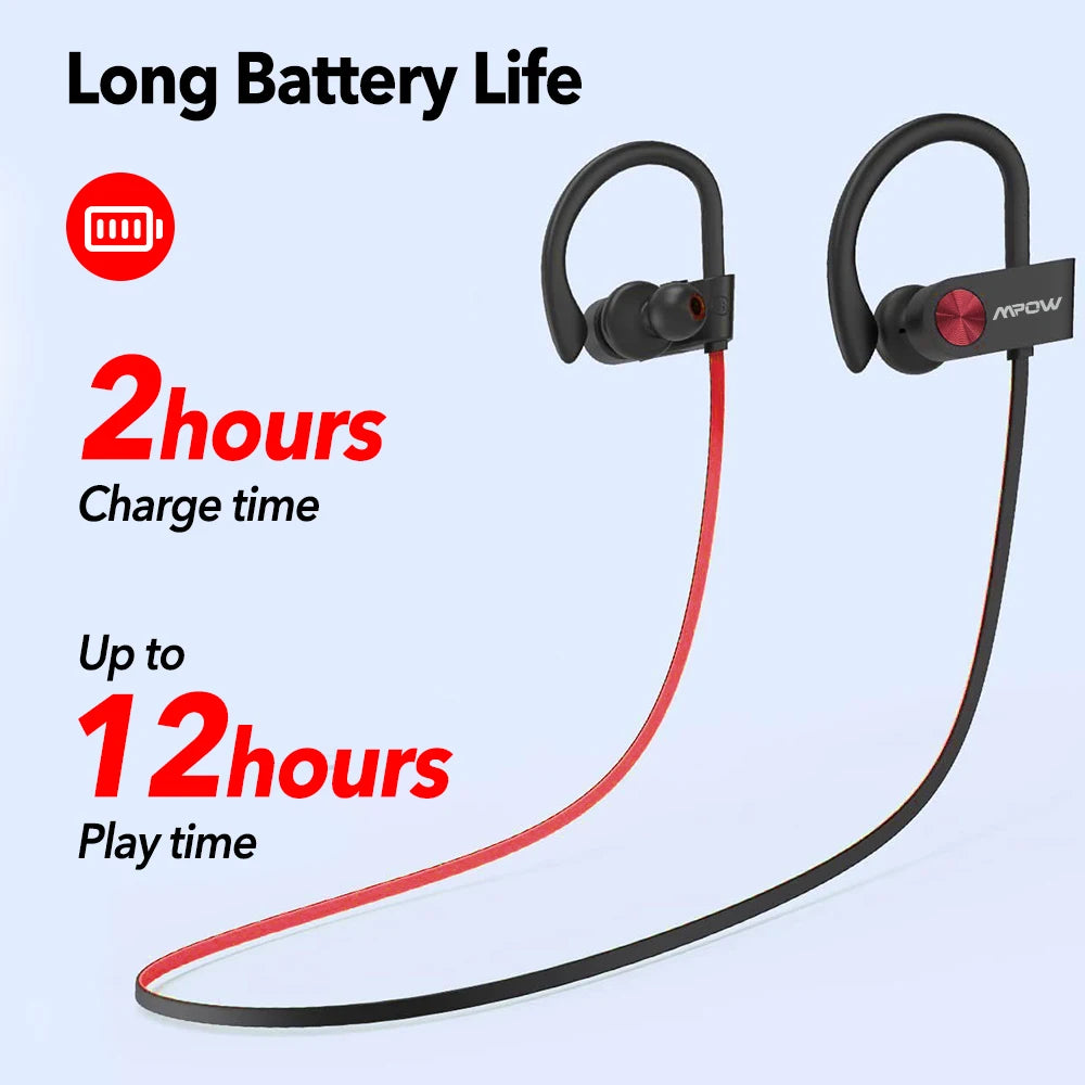 MPOW Flame IPX7 Bluetooth Earphones V5.3 Wireless Earbuds