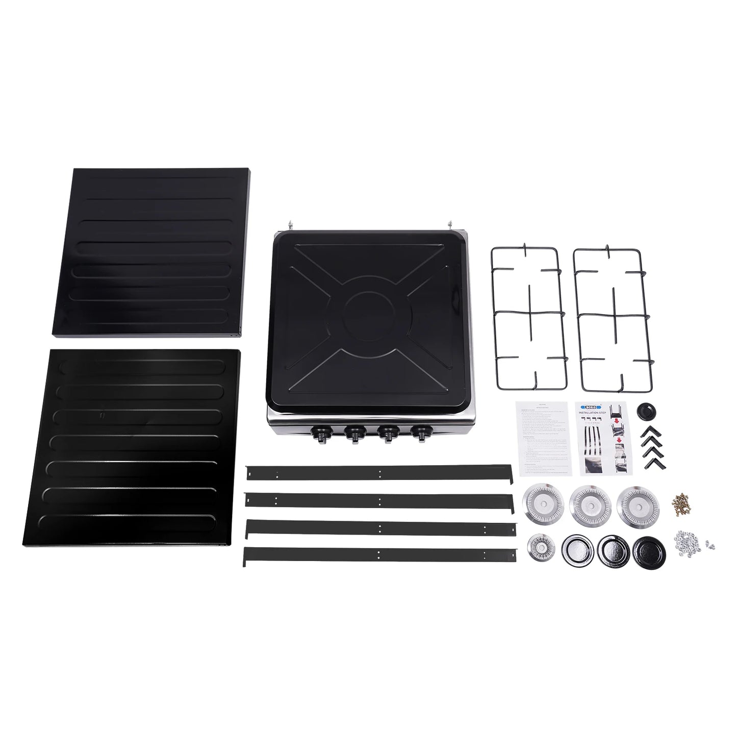 4 Burner Portable Gas Stove For Camping And Outdoor Cooking