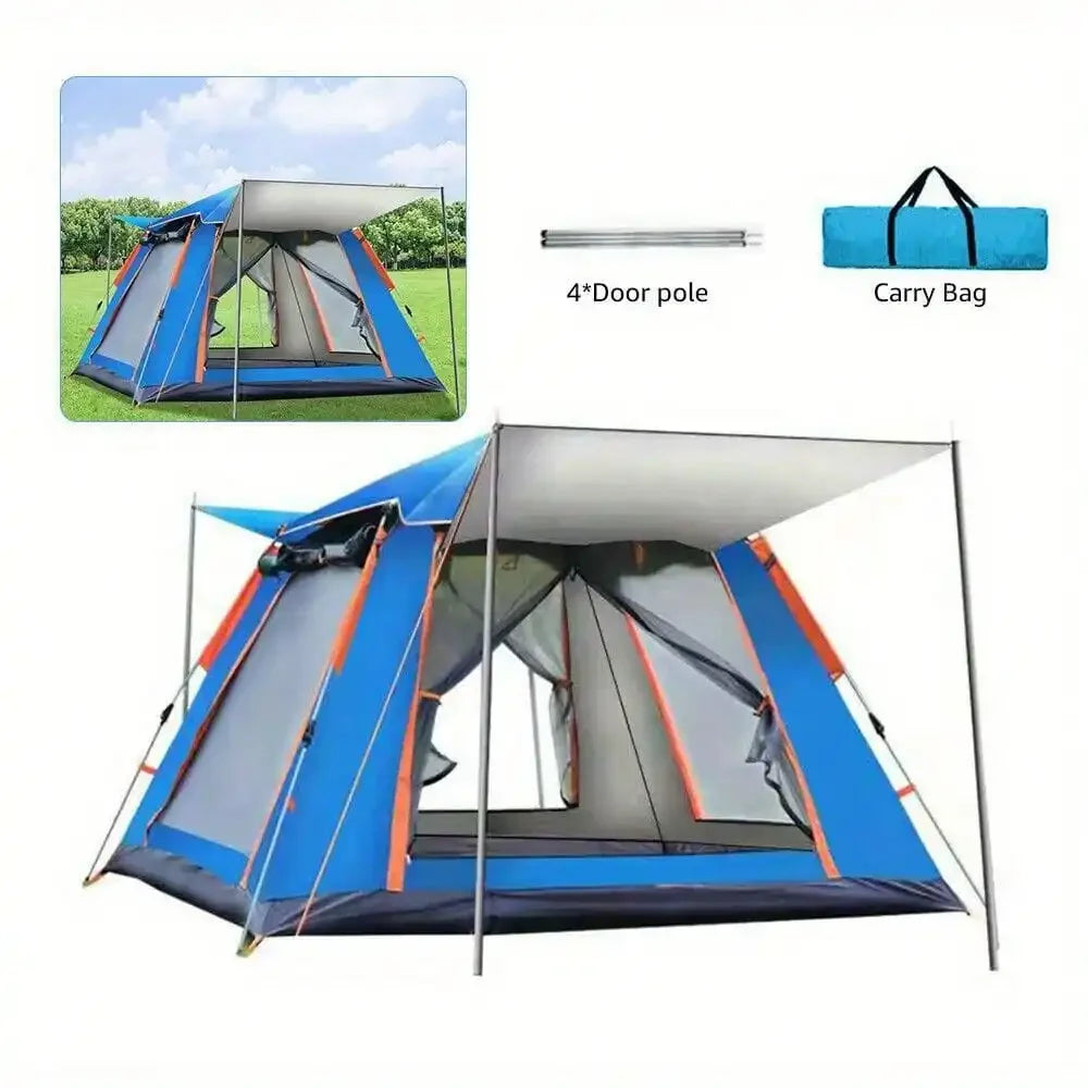 Automatic Pop Up Camping Tent for 3 to 4 People