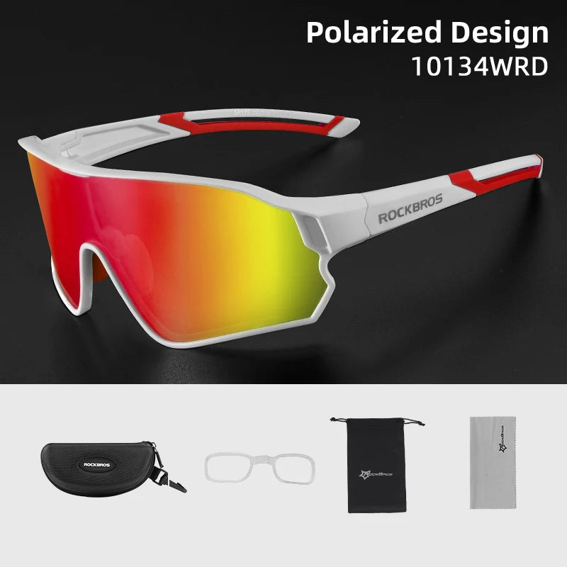 ROCKBROS Polarized UV400 Sports Sunglasses For Cycling