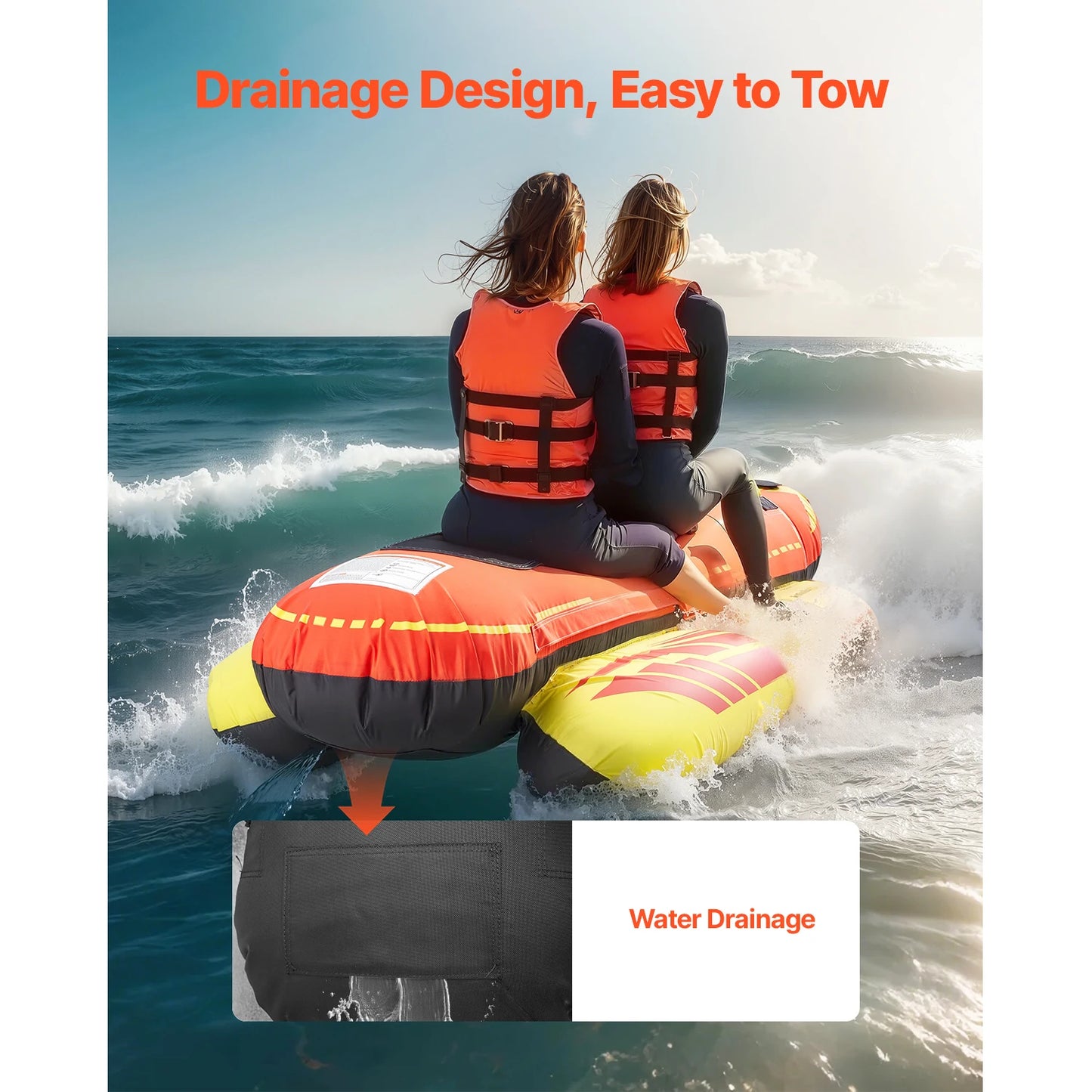 Outdoor Adventures Hub SucceBuy Towable Tubes For Boating