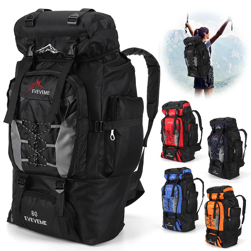 MOJOYCE Mountaineering Climbing Backpack Large Capacity
