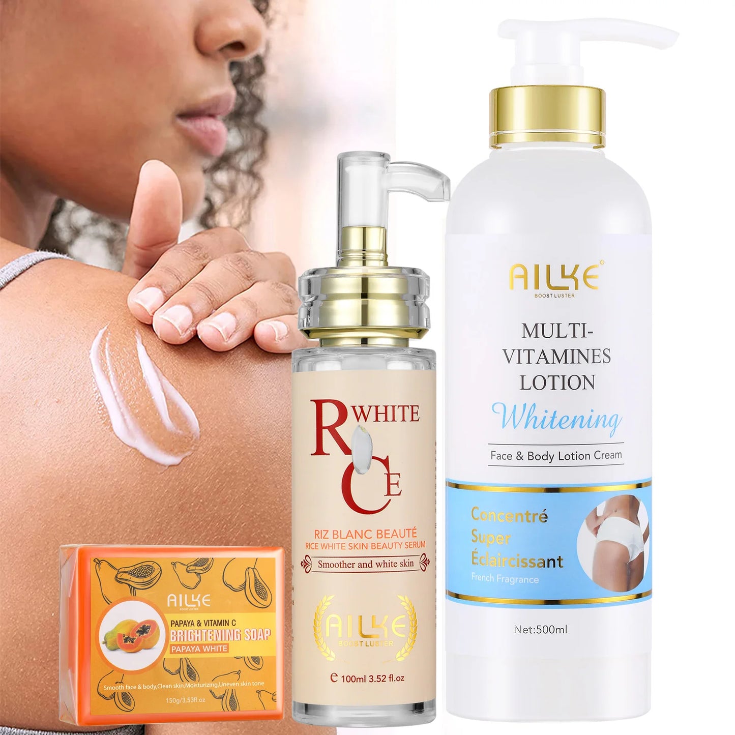 Outdoor Adventures Hub AILKE Vitamin Whitening Body Lotion