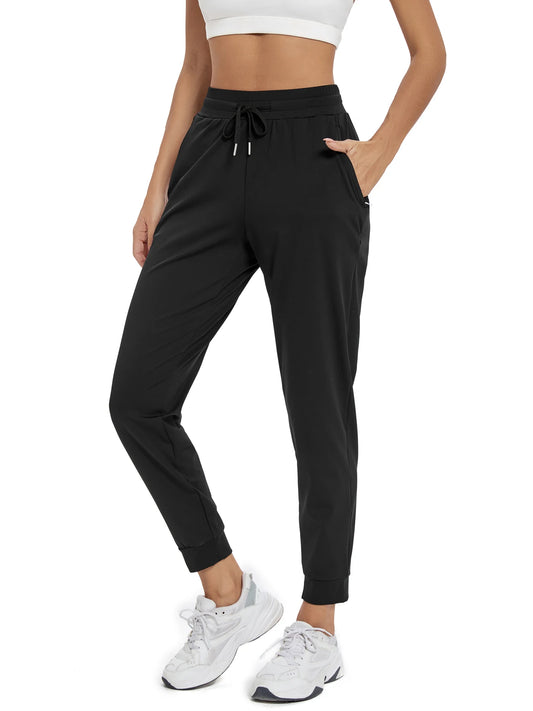 Fujian Womens High Waisted Joggers With Pockets For Yoga