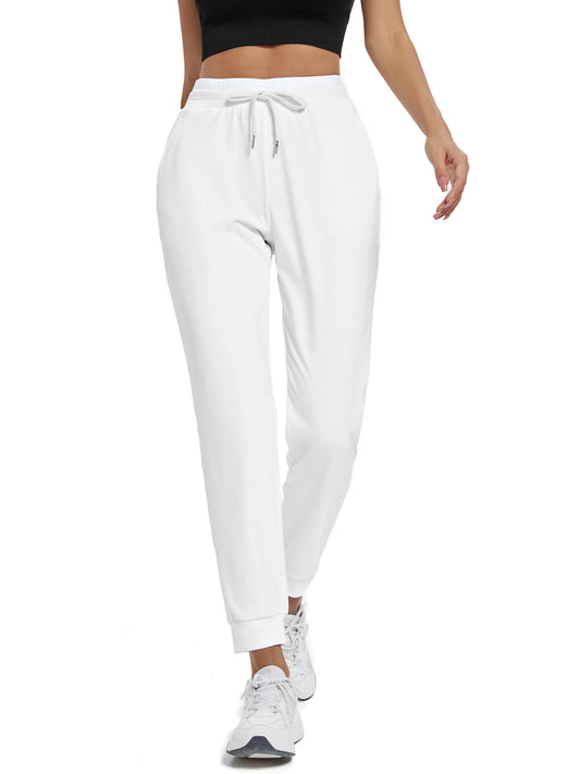 Fujian Womens High Waisted Joggers With Pockets For Yoga