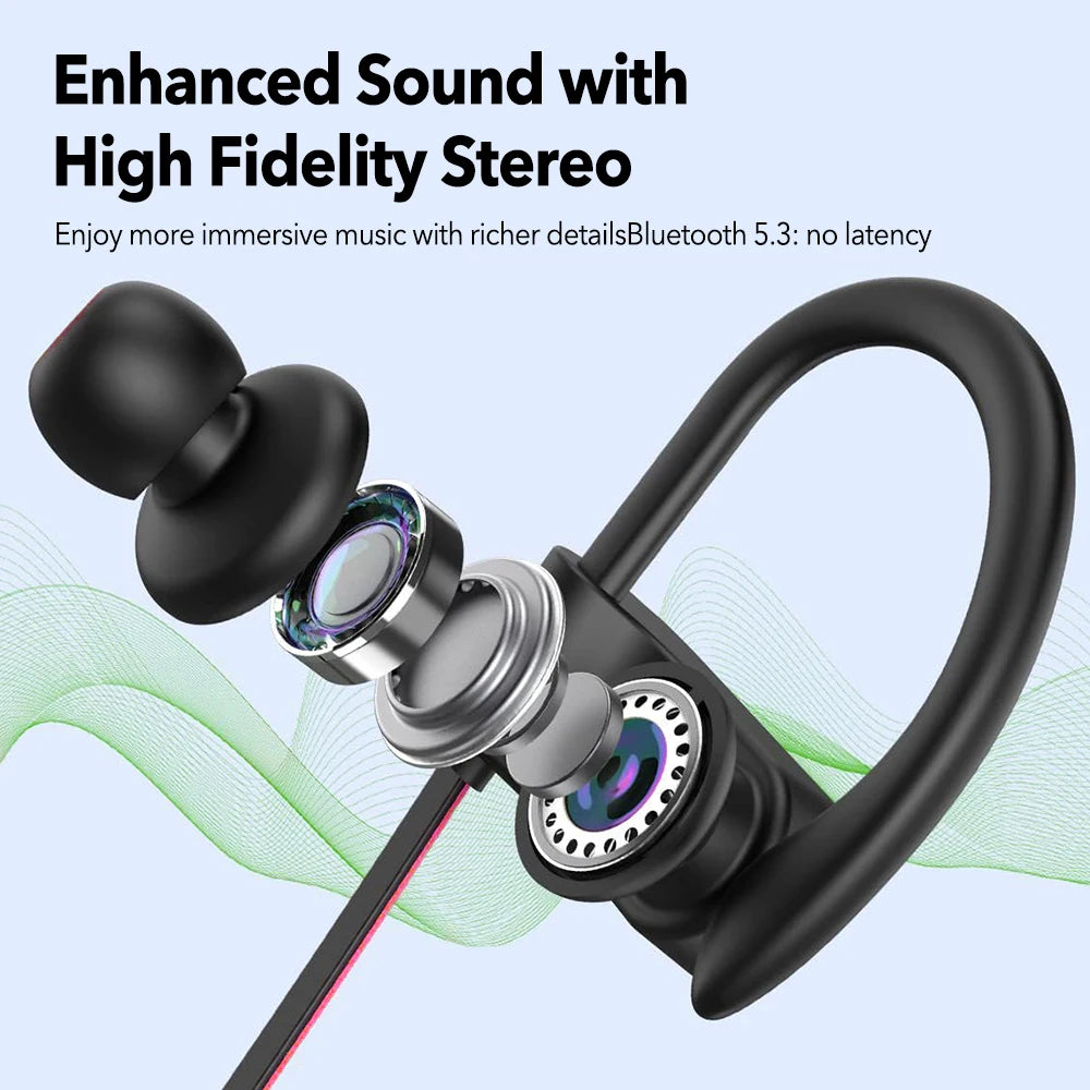 MPOW Flame IPX7 Bluetooth Earphones V5.3 Wireless Earbuds