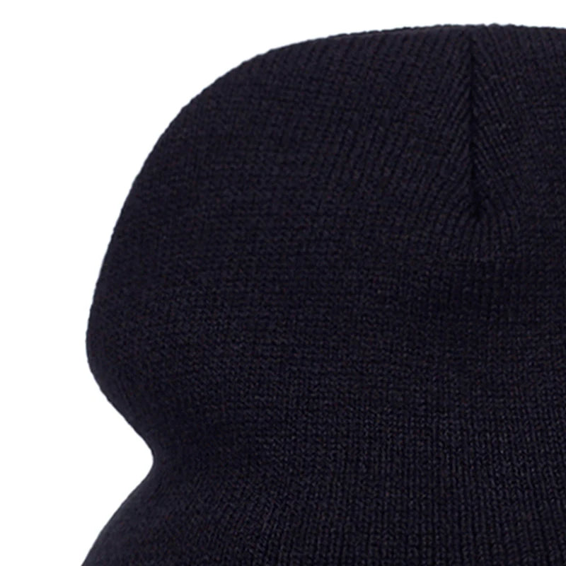 CN Zhejiang Alien Embroidery Beanie Hat Unisex Warm Winter Cap