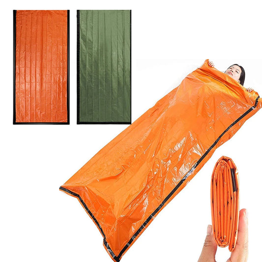 Shunmaii Emergency Sleeping Bag 2 Pack Portable Blanket