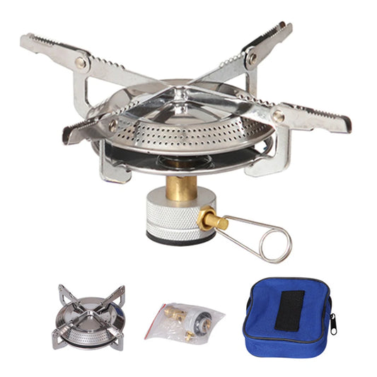 Shunmaii Portable Outdoor Gas Stove With Adjustable Flame