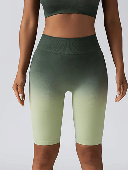Zhejiang Womens High Waist Tummy Control Yoga Shorts