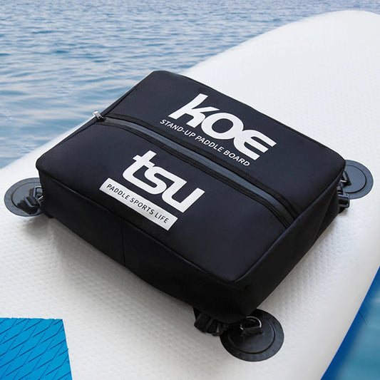 Oxford Kayak Paddle Board Deck Bag Sealed Zipper Portable Food Storage Bag Lightweight with Fixing Buckle Kayak Accessories