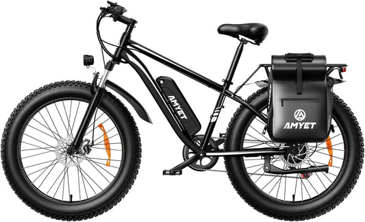AMYET EB26 1000W Electric Mountain Bike 48V 15Ah Dual Shock