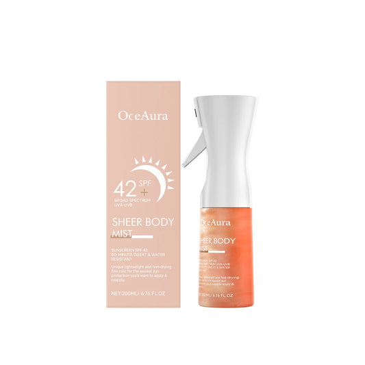 OceAura Facial Sunscreen Spray Moisturizing Absorption