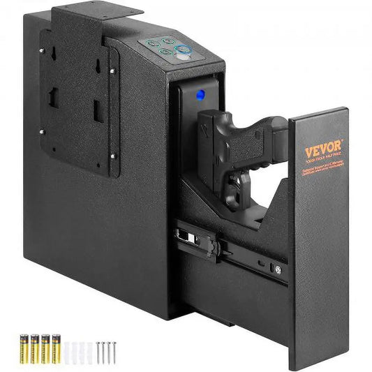 Biometric Mounted Gun Safe with Quick Access for Pistols