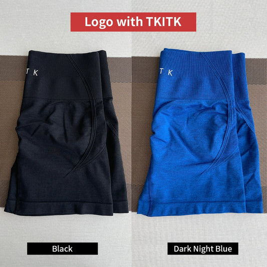 TKITK Womens Seamless Gym Shorts Yoga Workout Leggings