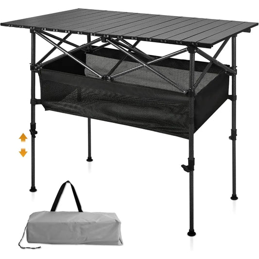 Outdoor Adventures Hub Folding Camping Table Portable