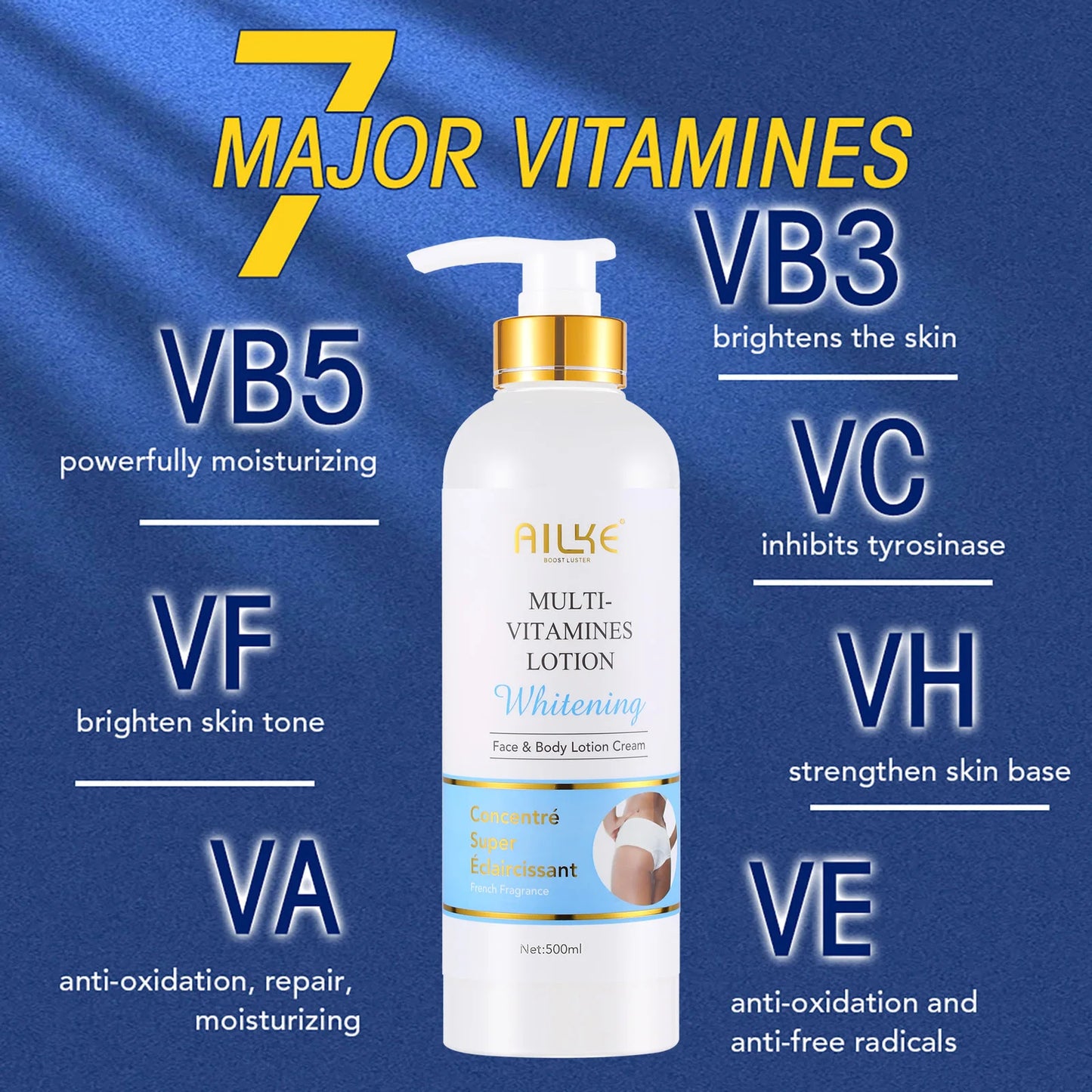 Outdoor Adventures Hub AILKE Vitamin Whitening Body Lotion