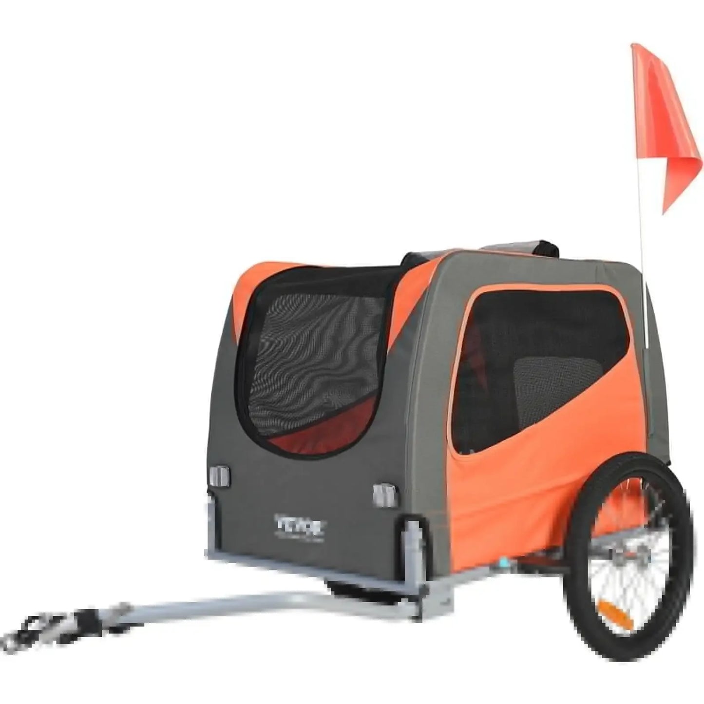 XMSJ Dog Bike Trailer Pet Cart Bicycle Carrier Foldable