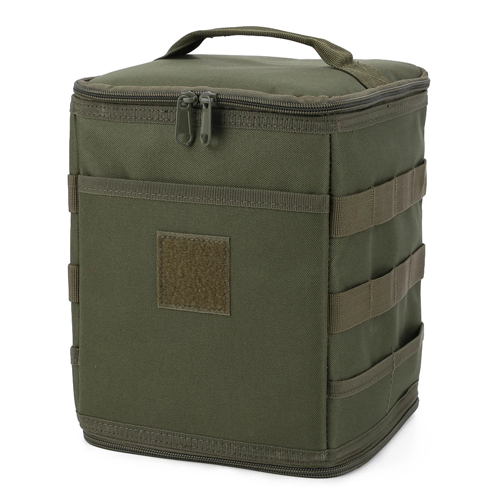 Camping Stove Storage Case Multipurpose Grill Storage Organizer Wear Resistant Large Capacity Outdoor Utensils Storage