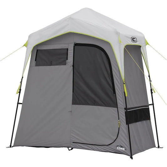 Instant Camping Shower Tent with Changing Privacy Room