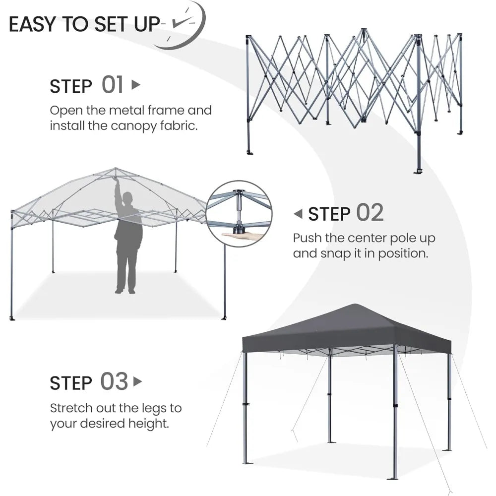 Portable Pop Up Canopy Tent for Easy Outdoor Setup