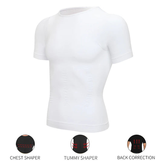LALAMELON Men Slimming Compression Shaper Undershirt Tank