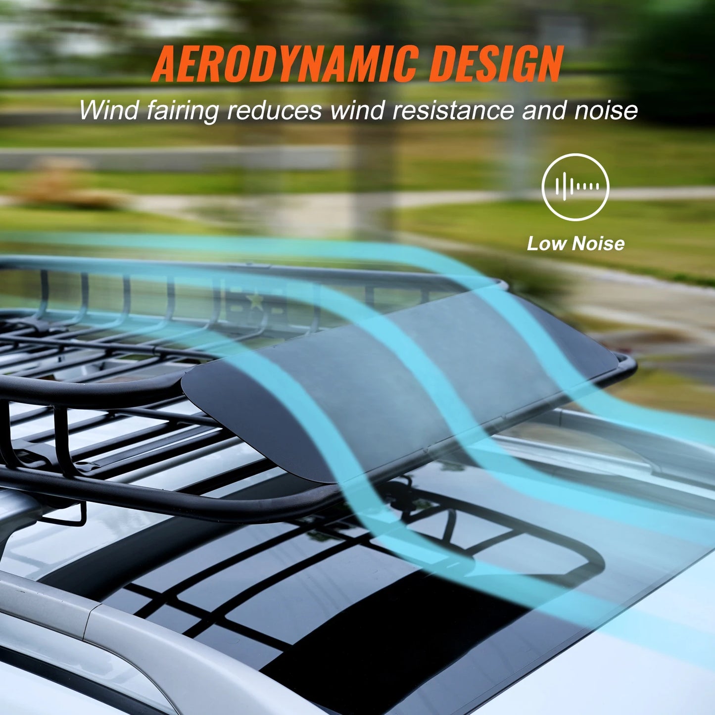 SucceBuy Roof Rack Cargo Basket Carrier for SUV