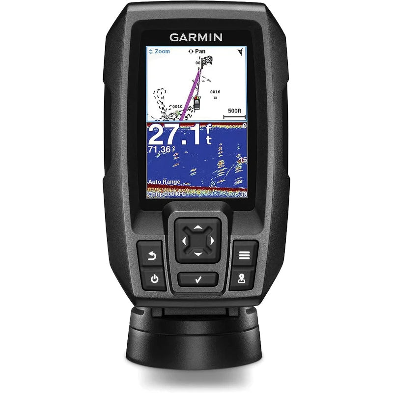 Garmin 010-01550-00 Striker 4 with Transducer, 3.5" GPS Fishfinder with Chirp