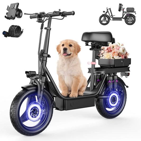Max Speed Folding Electric Scooter for Adults 700W Peak