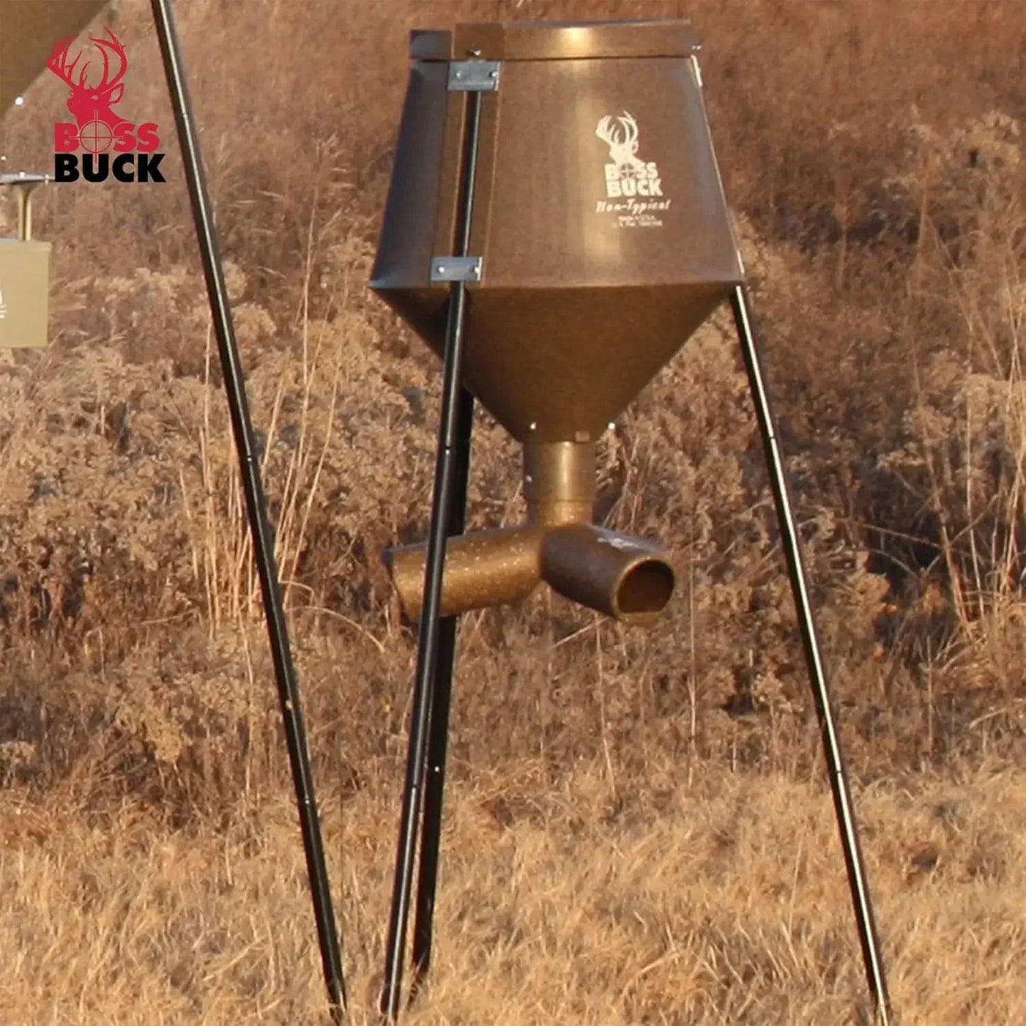 Durable Deer Feeder Gravity Feed System for Hunting Adventures