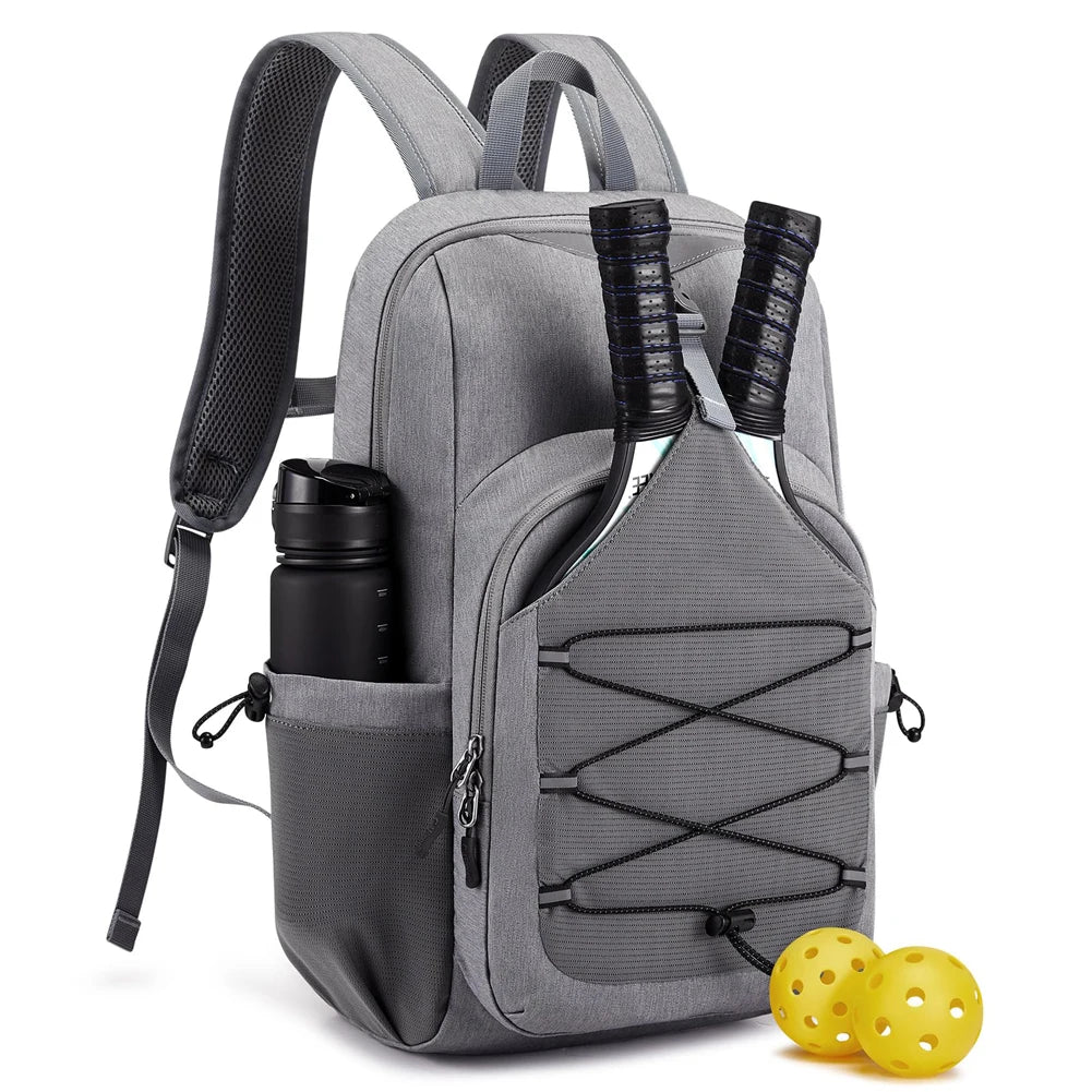 Pickleball Rackets Backpack Large Capacity Pickleball Paddle Bag Portable Racket Rucksack Hiking Sports Traveling Outings Bag