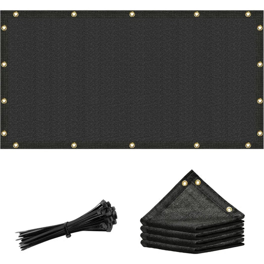 Amgo Shade Cloth With Grommets 90 Percent Sunblock Tarp
