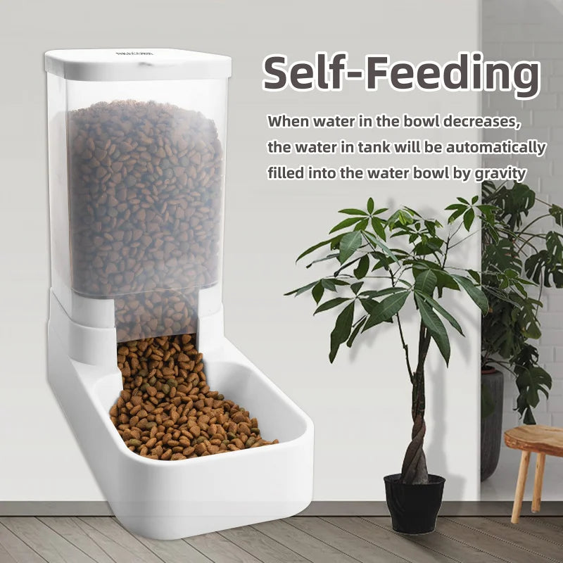 Hign Concerned Pet Automatic Gravity Food Feeder Dispenser