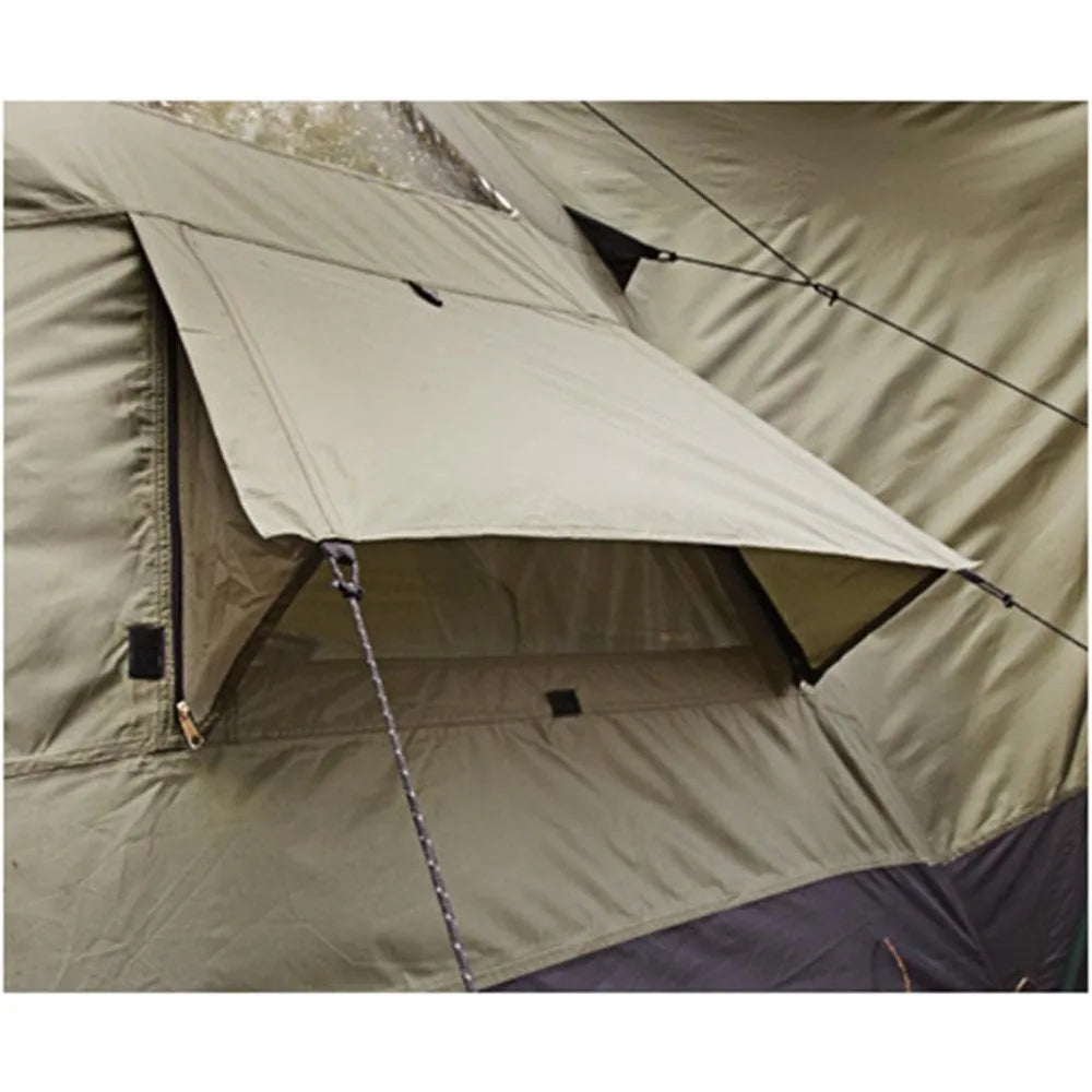 Deluxe Teepee Tent 14' x 14' for Adults Outdoor Camping 6-Person Instant Easy Set-Up Waterproof Shell 4-Season - High quality