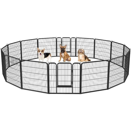 Hign Concerned Foldable Wooden Dog Playpen Exercise Fence
