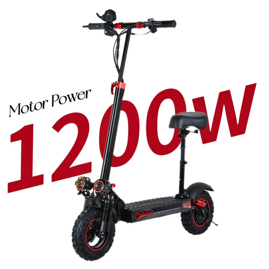 E-Scooter J11MAX Foldable Waterproof Adult Electric Scooter 11 "off-road tires 48V 1200W 18Ah Configuration Smart