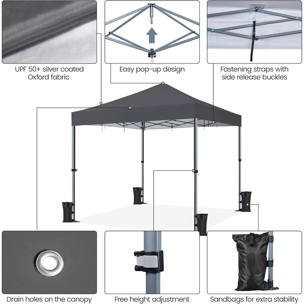Portable Pop Up Canopy Tent for Easy Outdoor Setup