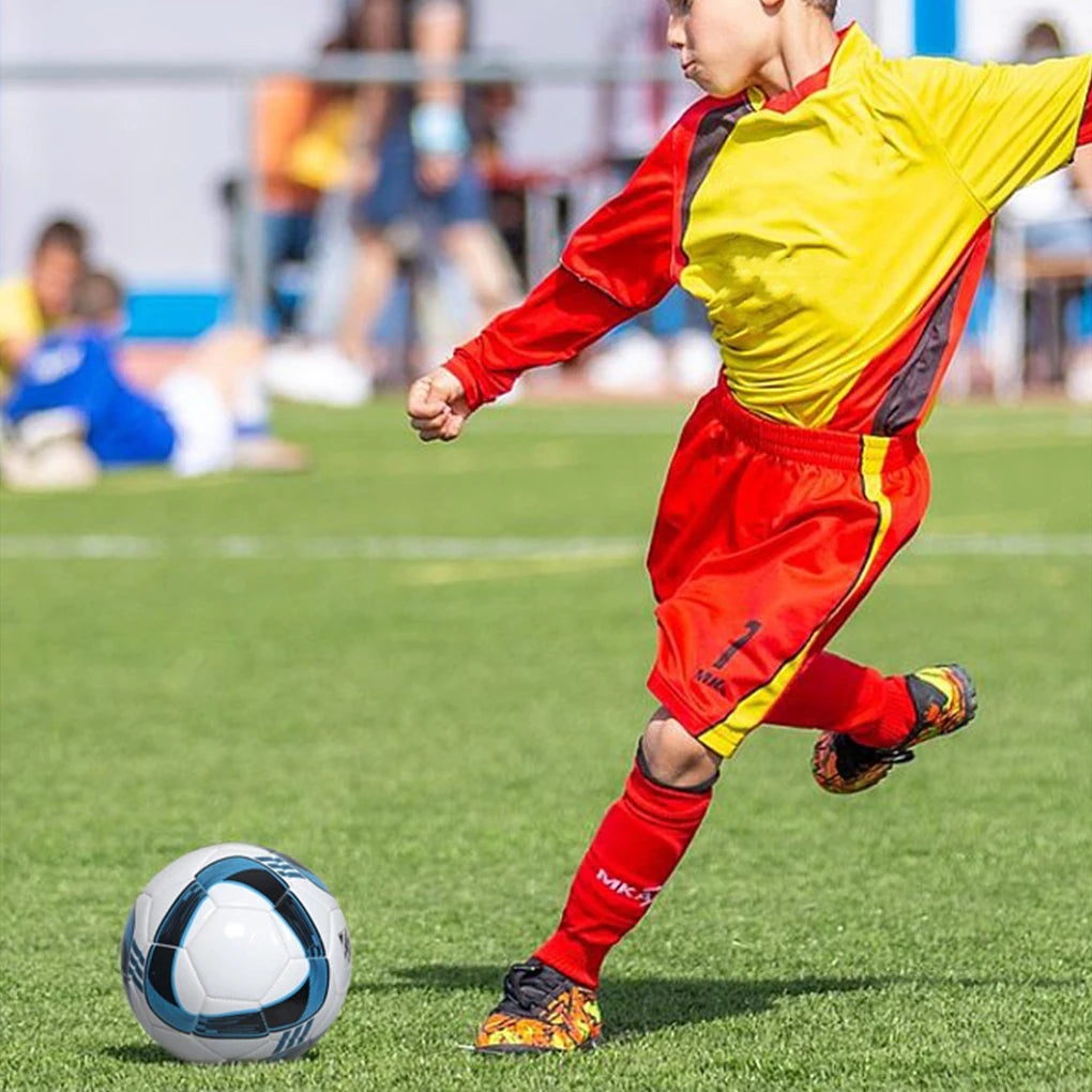 Hign-concerned Thickened PVC Leather Football For Kids And Youth Training