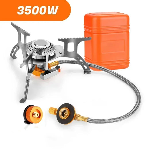 Camping Gas Stove Portable Folding Backpacking Stove 3500W