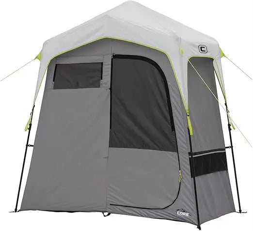 Instant Camping Shower Tent with Changing Privacy Room
