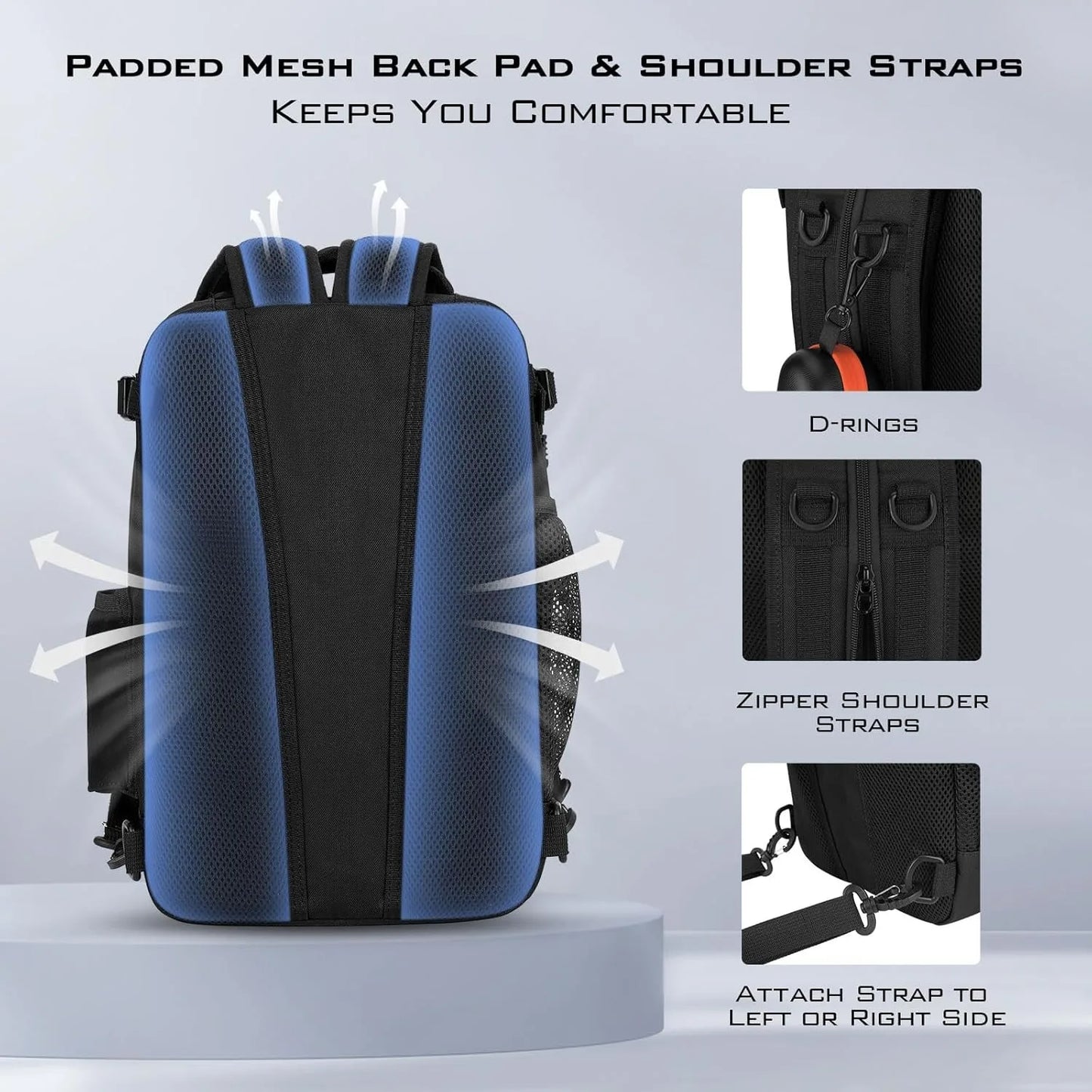 Tactical Fishing Sling Bag for Adventurous Anglers and Outdoorsmen