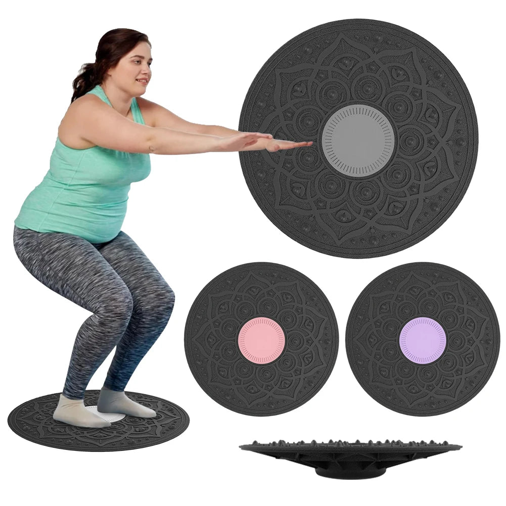 MOJOYCE Wobble Balance Board Portable Core Training Trainer