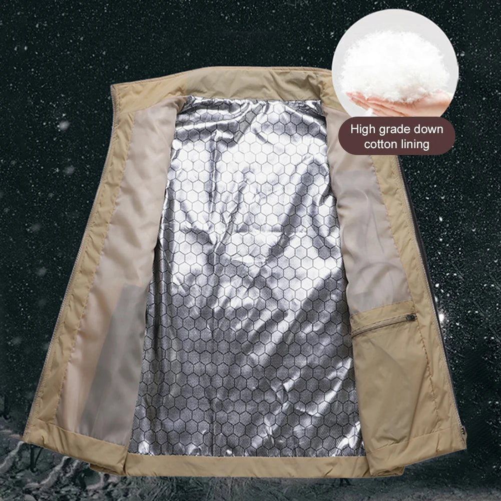 Heated Vest Electric 21 Heating Zones USB Heated Vest Outdoor Running Jacket Sportswear WinterWindproof Washable Vest Women Men