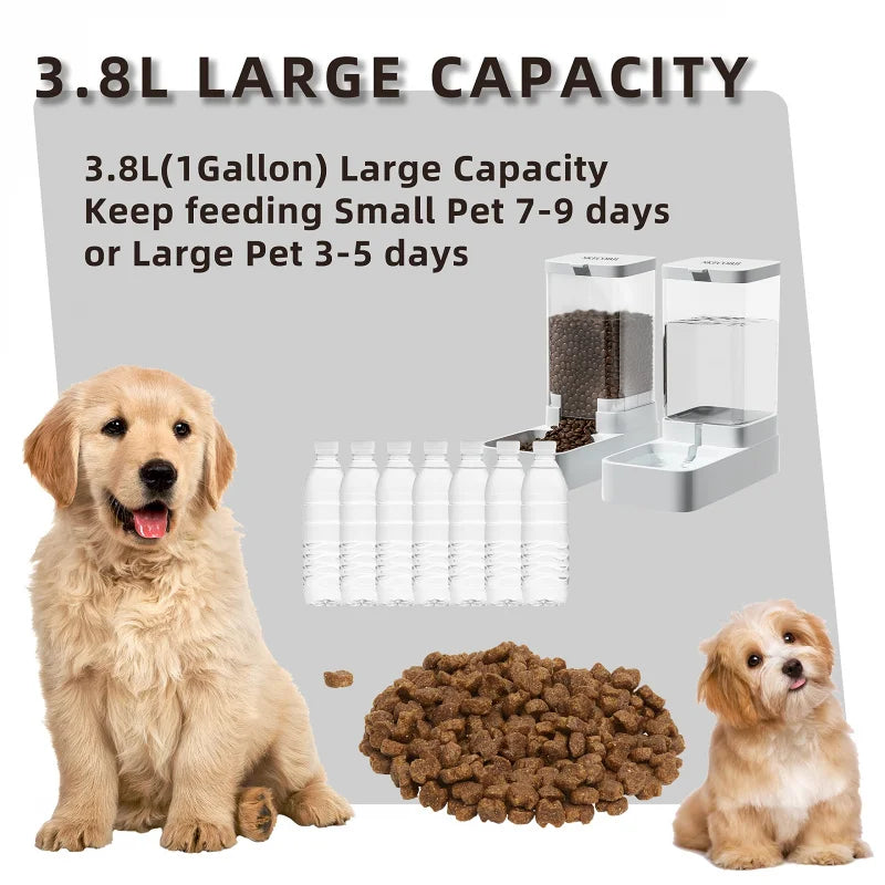 Hign Concerned Pet Automatic Gravity Food Feeder Dispenser